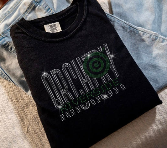 Custom Archery Team Apparel | Spangle Design (Your Mascot or School Name)